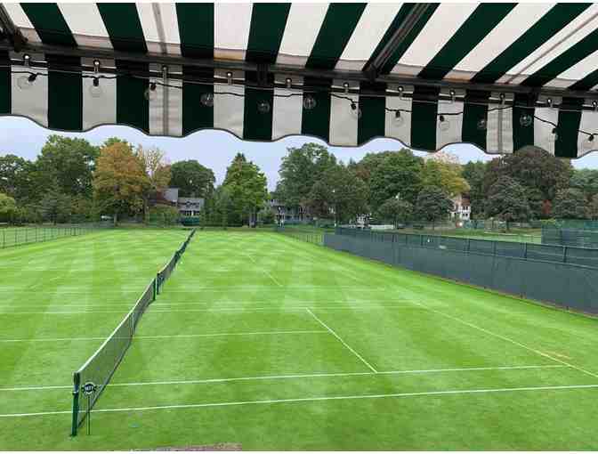 Longwood Cricket Club | Two Hours of Tennis on Grass Court and Drinks on the Porch!