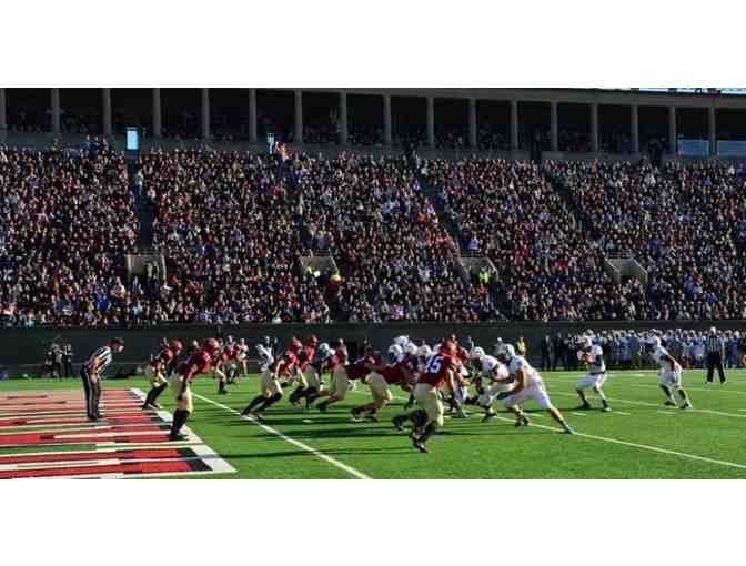 Two Sideline Passes for any 2020 Harvard Football home game (except Yale)
