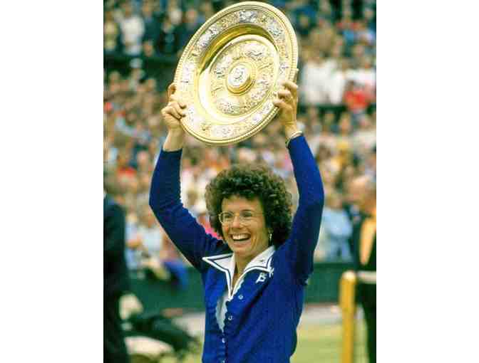 Billie Jean King Signed Tennis Ball
