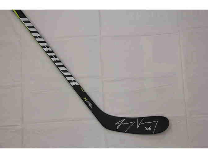 Jimmy Vesey Signed Hockey Stick