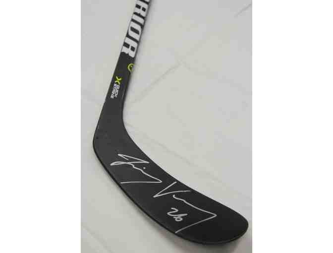 Jimmy Vesey Signed Hockey Stick
