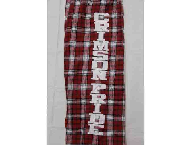 Harvard Crimson Plaid Sleepwear Pants