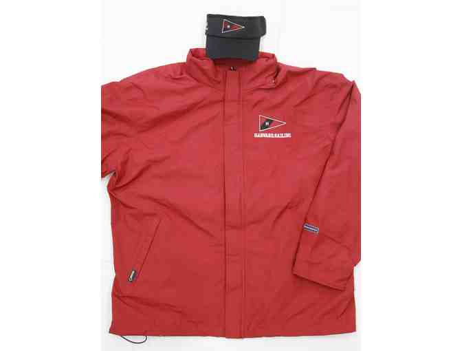 Harvard Sailing Boathouse Jacket + Visor