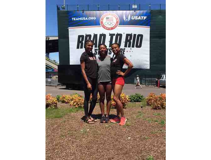 Sprint/Hurdle Training Session with All-American Autumne Franklin '16