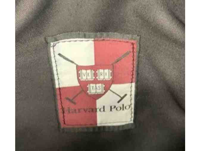 La Martina Leather Messenger Bag