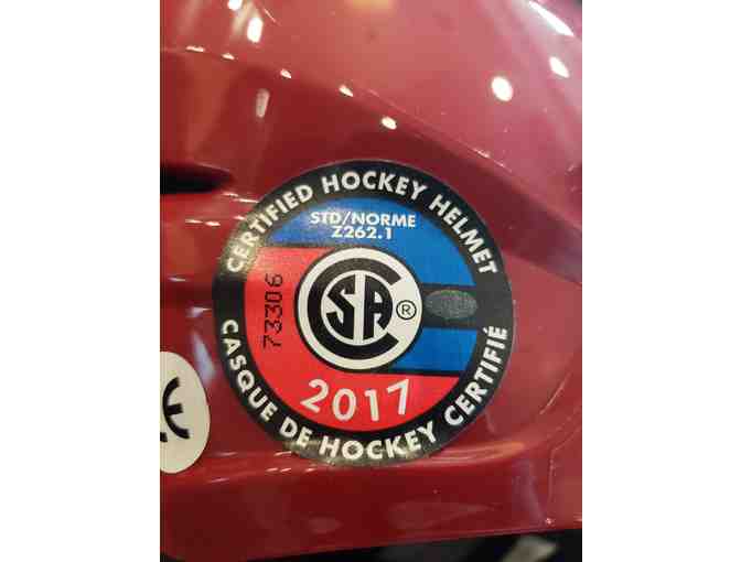 Harvard Hockey Helmet