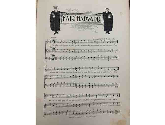 Harvard University Songs - Book