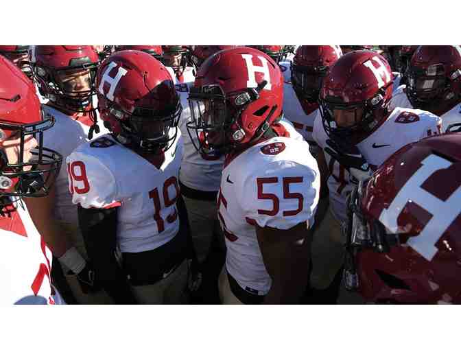 Harvard Football Helmet