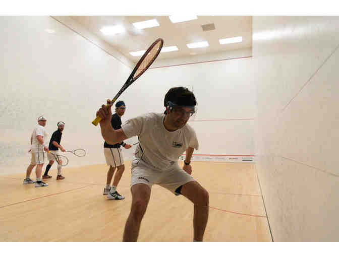 Two Private Squash Playing Lessons with Harvard Associate Head Coach Hameed Ahmed