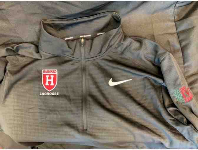 Harvard Men's Lacrosse Gear Bundle - Men's XL Nike Dri-Fit Top & Dri-Fit Hat
