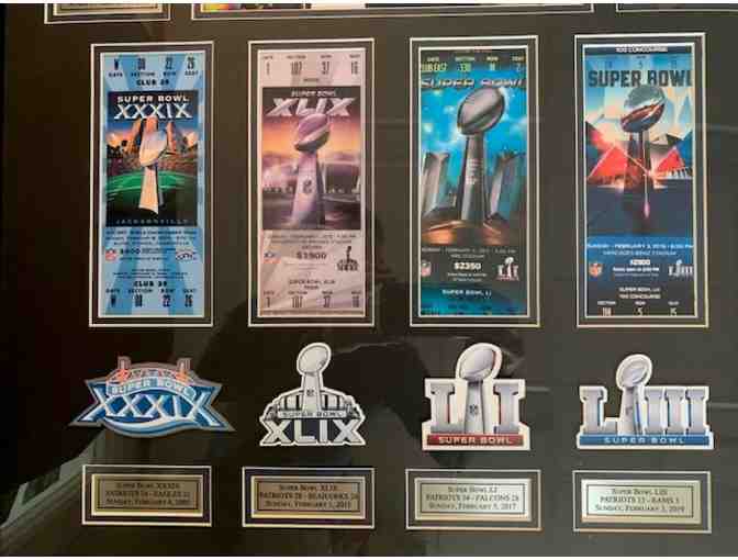 Framed Tom Brady 'Greatest of All Time' Memorabilia