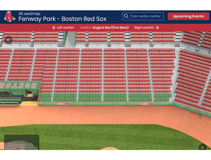 4 Dugout Box Red Sox Game Tickets and Parking - Friday, June 28