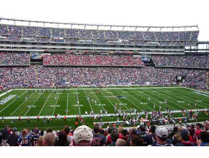 4 NE Patriots 45 Yard Line Tickets and Parking Pass | 17th Row