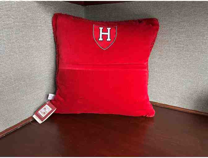 Harvard Hockey Skates Pillow