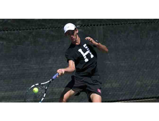 Private Tennis Lesson with Harvard Men's Tennis Head Coach Andrew Rueb '95
