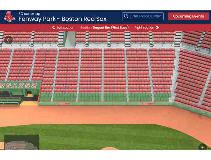 4 Dugout Box Red Sox Game Tickets and Parking - Sunday, June 29