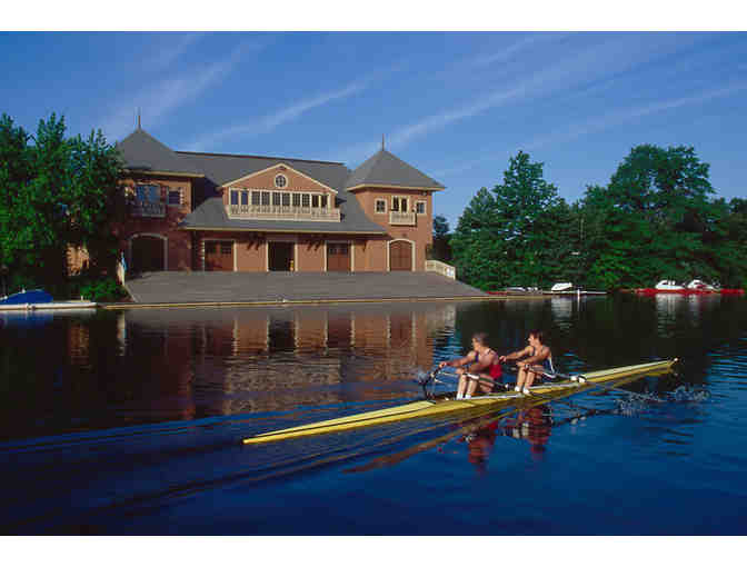 Ride in a Launch with Men's Rowing Coach, Charley Butt!