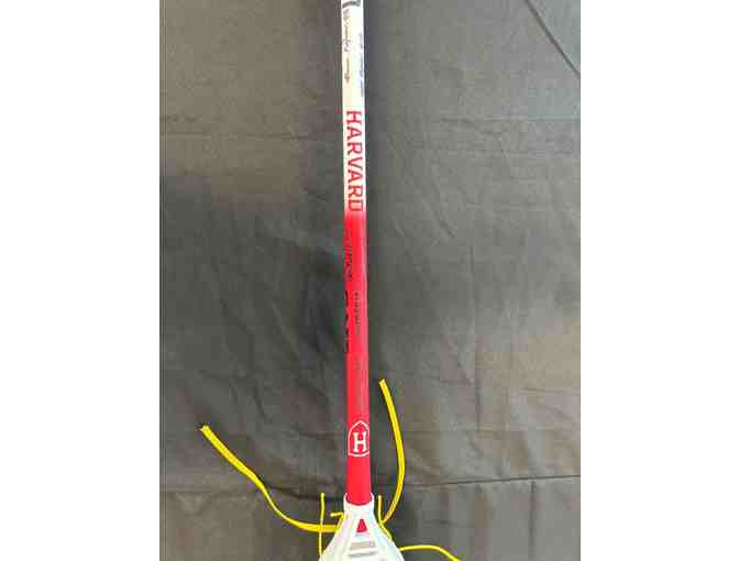 Harvard Women's Lacrosse Stick - Signed by the 2025 Women's Lacrosse Team