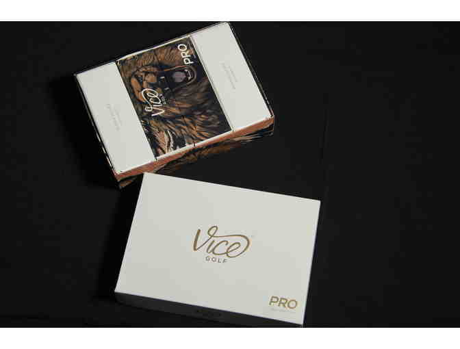 One Dozen HVC Logoed Vice Pro Golf Balls