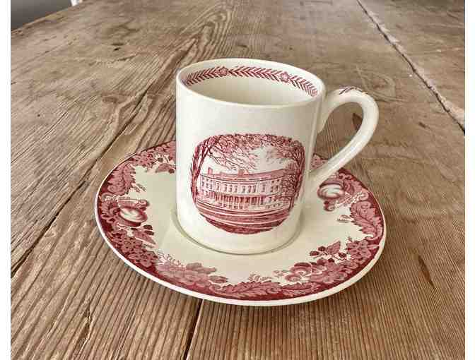 Harvard Wedgwood china set celebrating the tercentenary