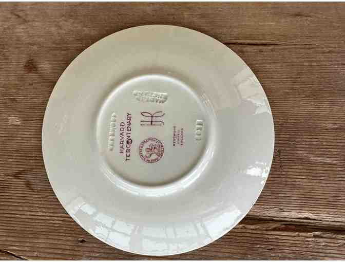 Harvard Wedgwood china set celebrating the tercentenary
