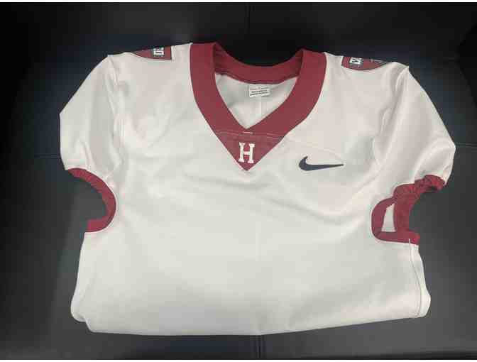 Customizable Authentic Harvard Football Jersey - Your Name & Number! Color: White