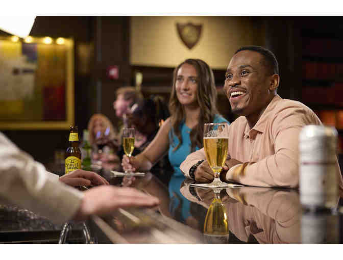 Dinner for two at the Harvard Club of Boston