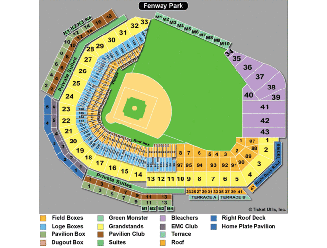 Red Sox Tickets (4) - Aura Pavilion Box vs. Astros | Friday, August 1