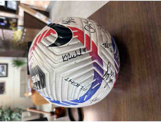 NWSL Utah Royals Team Signed Soccer Ball (Ally Sentnor included)!