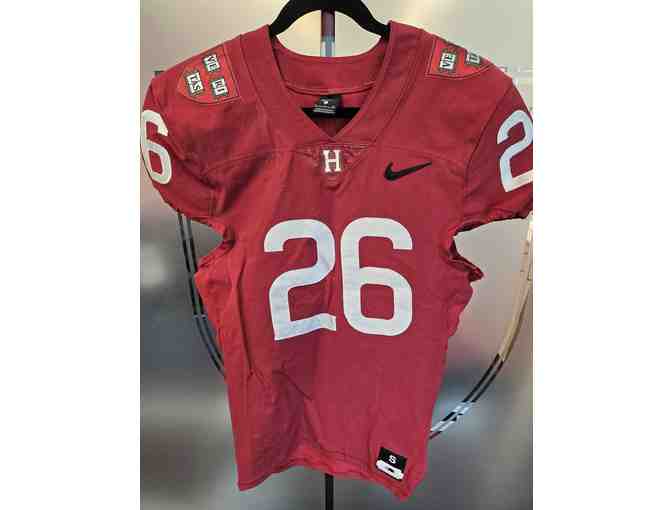 Customizable Authentic Harvard Football Jersey - Your Name & Number! Color: Crimson