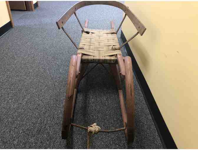 Antique Wooden Sleigh