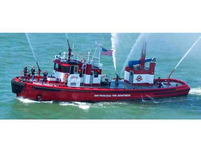 San Francisco Fire Department- Ride for up to ten (10) guests on the SFFD Fireboat