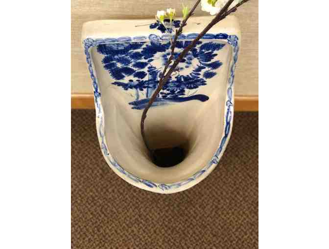 Classic Porcelain Wall Mounted Vase