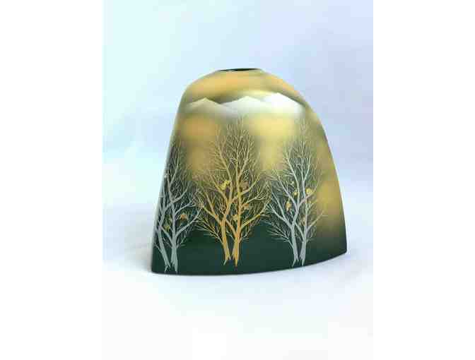 Vase Kutani Glistening Forest