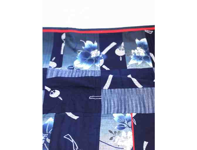 'Ao Hachi' Hand-stitched Quilt (2018)