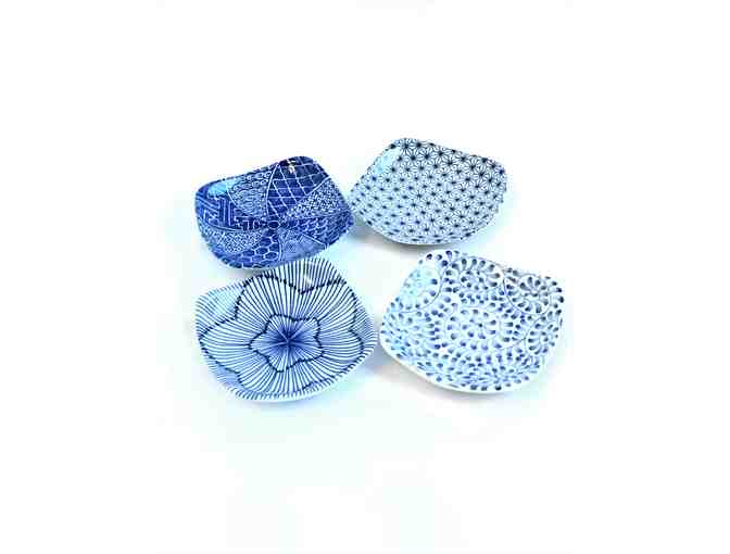 Blue Dishes (Set of 4)
