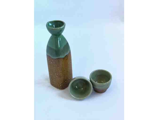 Sake Carafe and 2 Sake Cups