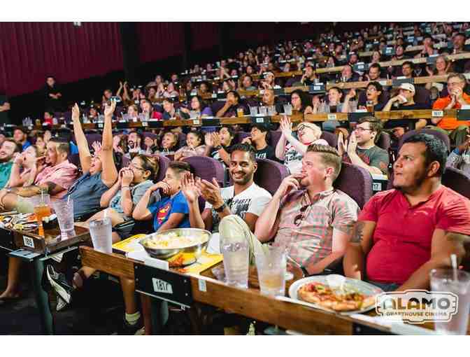 Alamo Drafthouse Cinema: Two (2) Admit One Tickets and Two (2) Food and Beverage Vouchers