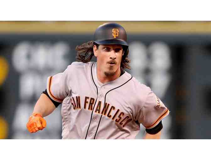 San Francisco Giants: Jeff Samardzija Autographed Baseball AND Crazy Crab Scarf