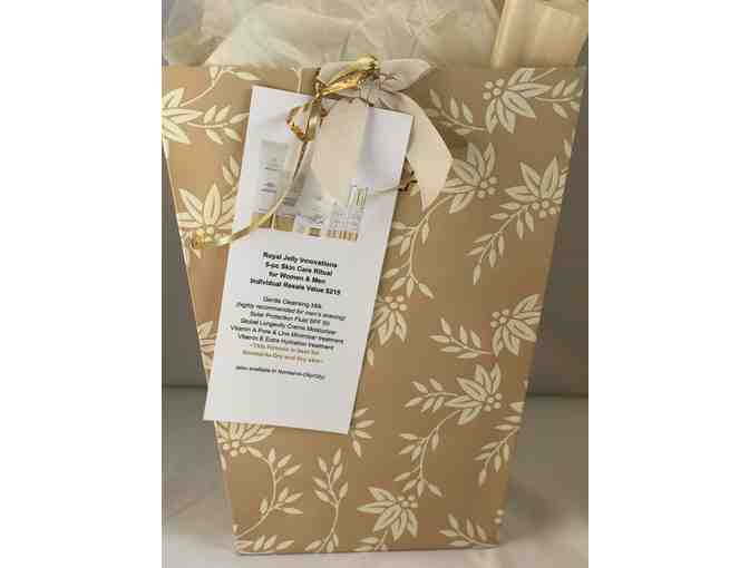 5-Piece Royal Jelly Innovations Skincare Set for Women and Men- Normal-to-Dry and Dry Skin