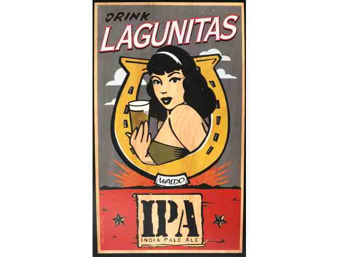 Lagunitas Schwag Package: $20 Gift Card, Sweatshirt, T-shirt, Customized Mason Jars, More!