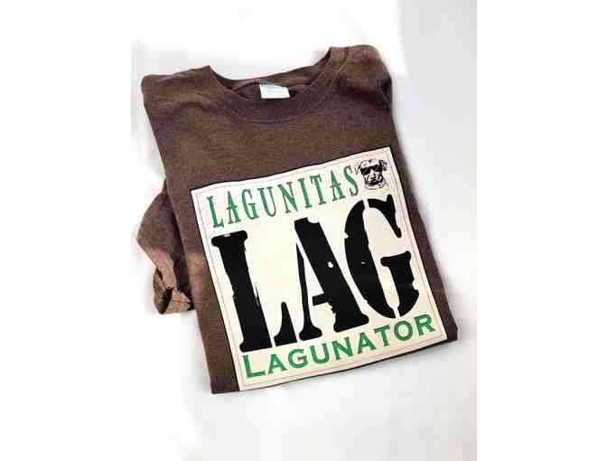 Lagunitas Schwag Package: $20 Gift Card, Sweatshirt, T-shirt, Customized Mason Jars, More!