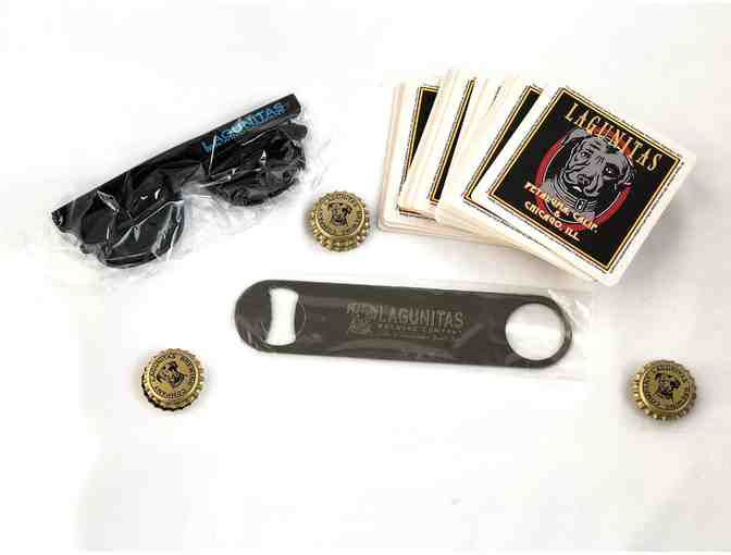 Lagunitas Schwag Package: $20 Gift Card, Sweatshirt, T-shirt, Customized Mason Jars, More!