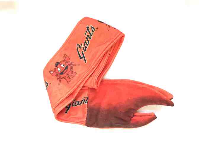 San Francisco Giants: Jeff Samardzija Autographed Baseball AND Crazy Crab Scarf