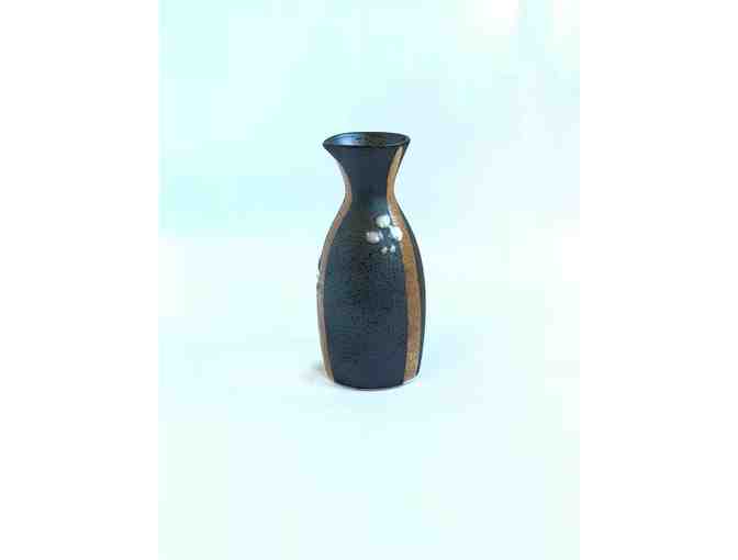 Grey and Brown Sake Vessel
