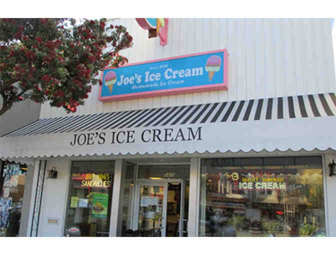 Joe's Ice Cream - $20 Gift Certificate