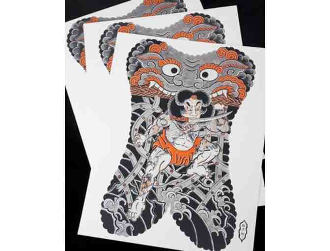 Tattoo of Choice from Book - '100 Japanese One-Points in 100 Days'