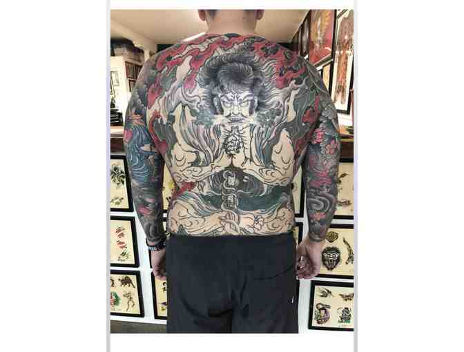 Tattoo Session with Jill 'Horikyuki' Bonny of Studio Kazoku