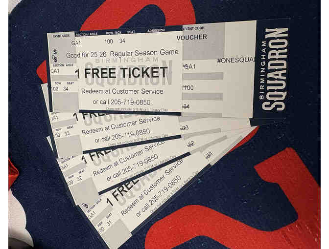 Birmingham Squadron SWAG BAG & TICKETS