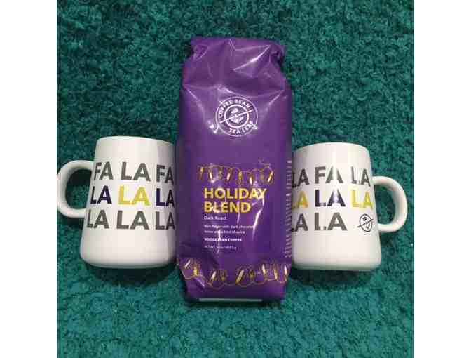 Two Mugs and a Pound of Coffee from Coffee Bean & Tea Leaf